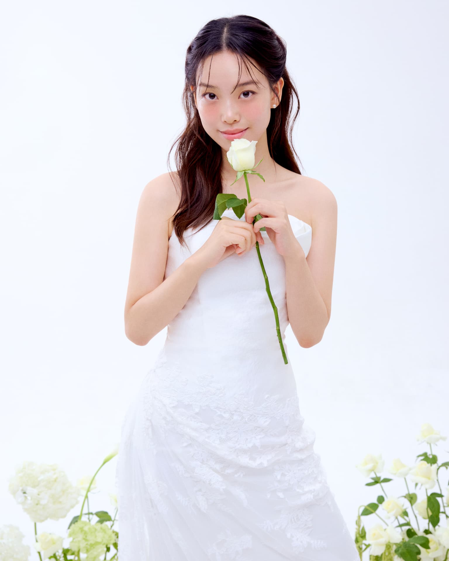 신랑 신부의 웨딩 사진 3